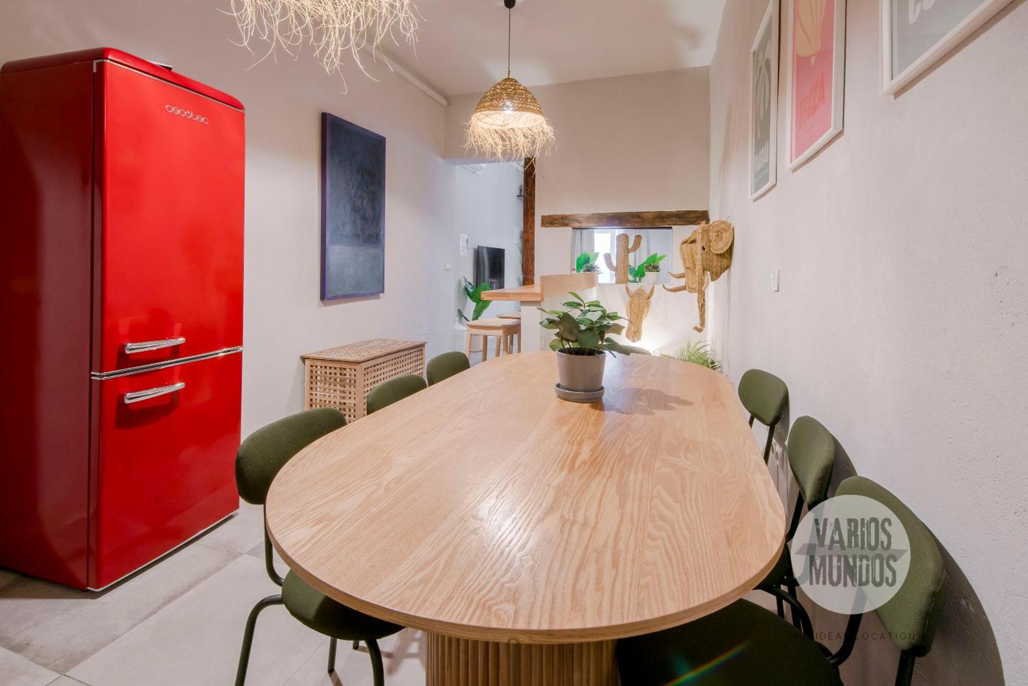 Rustic Cool Interior Design En Plaza Espana Al Pie De Gran Via Apartamento *